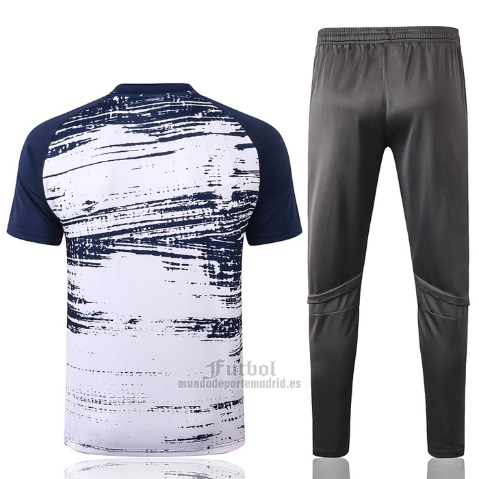 Chandal del Real Madrid Manga Corta 2020-2021 Blanco